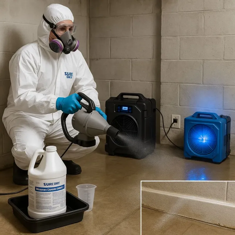 Sanitization and Odor Removal process in Manvel, TX