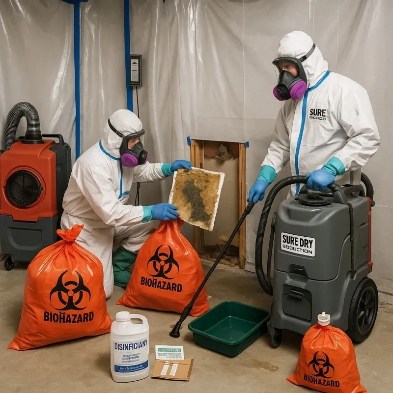 Contaminated Water Handling Protocols process in Manvel, TX