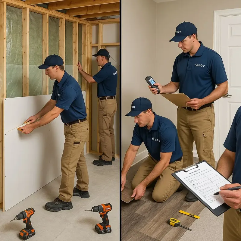 Repairs and Reconstruction process in Manvel, TX